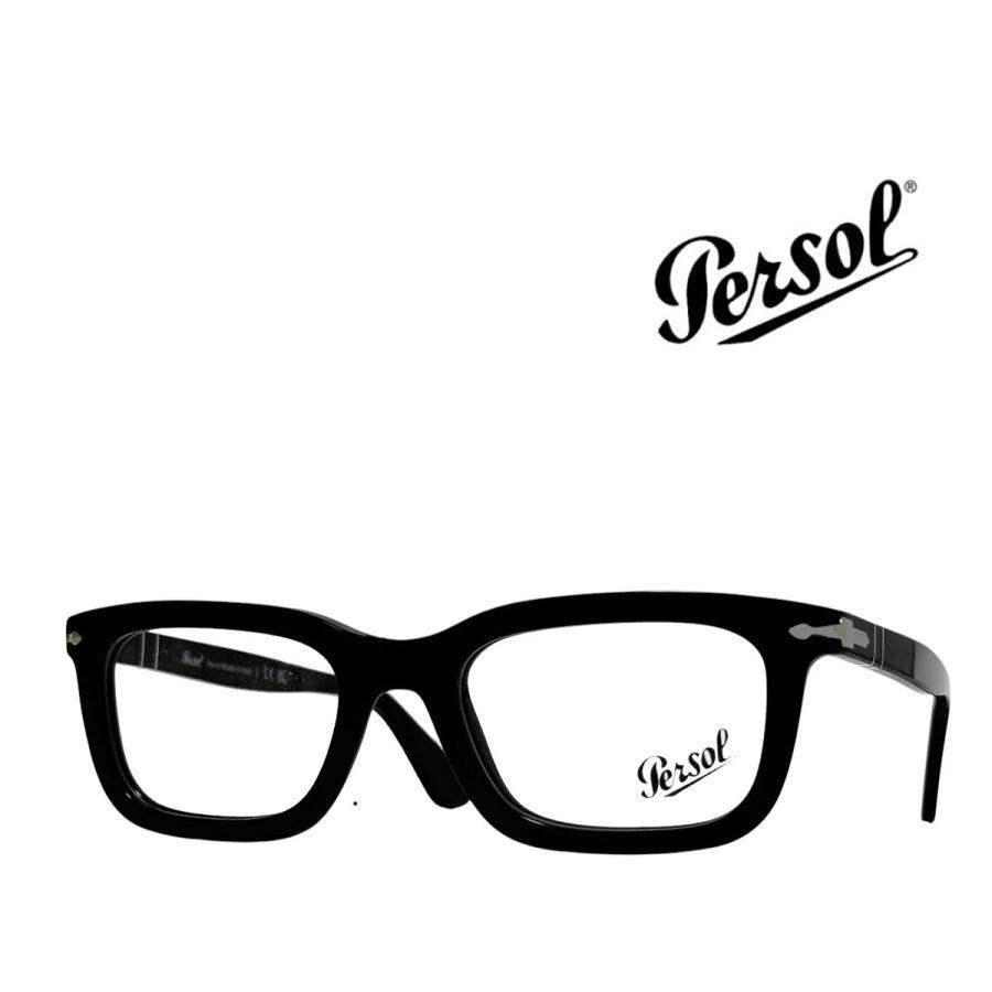 Used [Persol] Persol Glasses Frame PO3397V 95 Black Domestic Genuine Product