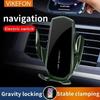 Universal Car Phone Holder Portable GPS Stand 360° Swivel Air Outlet Phone Holder Clamp For iPhone 16 15 14 13 12 Samsung Xiaomi