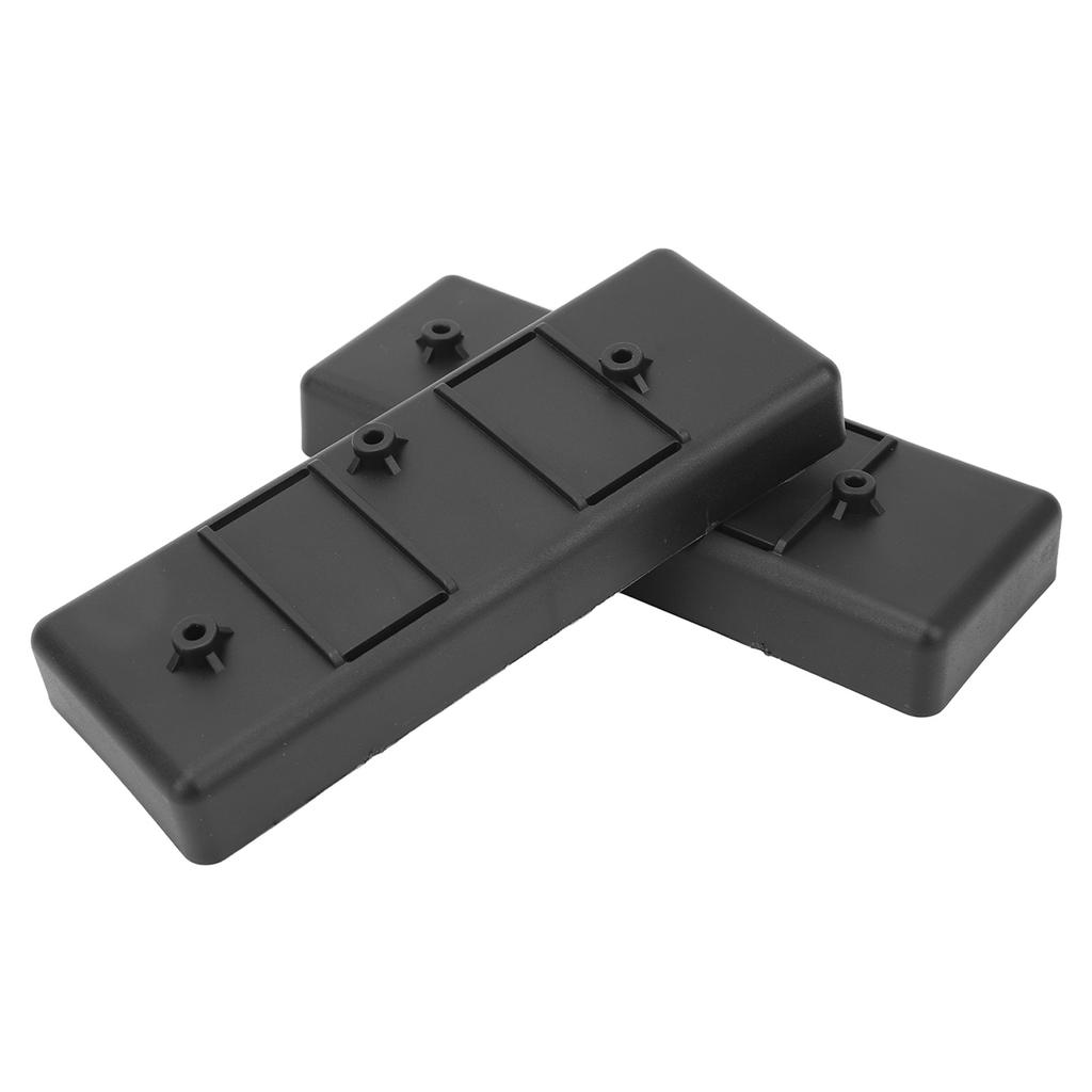 2pcs RC Car Battery Tray Plastic Battery Mounting Plate for Axial SCX10 110 RC Car Black