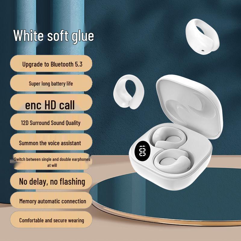 Bluetooth Earbuds: C9 TWS with Soft Silicone, LED Display, and Long Battery Life