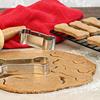 5Pcs Cookie Cutter Molds Rustproof Non-Stick Reusable DIY Dog Bone Mini Cookie Cutter Stainless Steel Sandwich Cutters