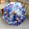 Bountiful Feast Folding Umbrella Durable Portable Umbrella Sun Umbrella Printing