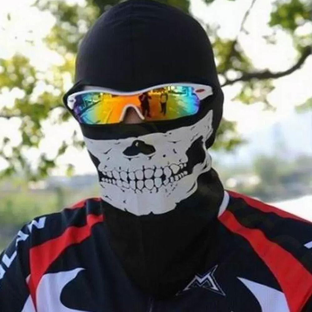 Windproof Full Face Mask Anti-UV Motorcycle Full Face Mask Bicycle Helmet Liner  Winter Activities