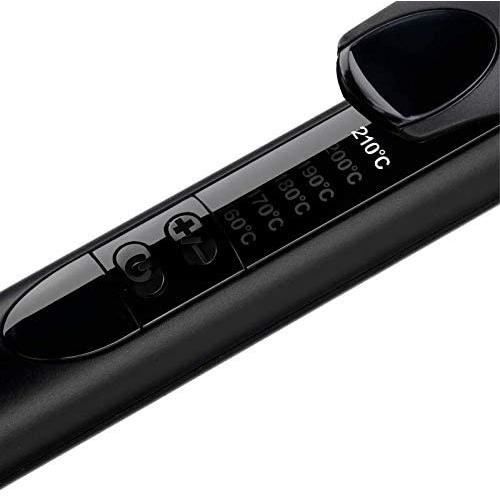 Fer à boucler BaByliss C453E - 38mm Curling Tong - 6 températures jusqu'à 210°C - Revêtement quartz-céramique