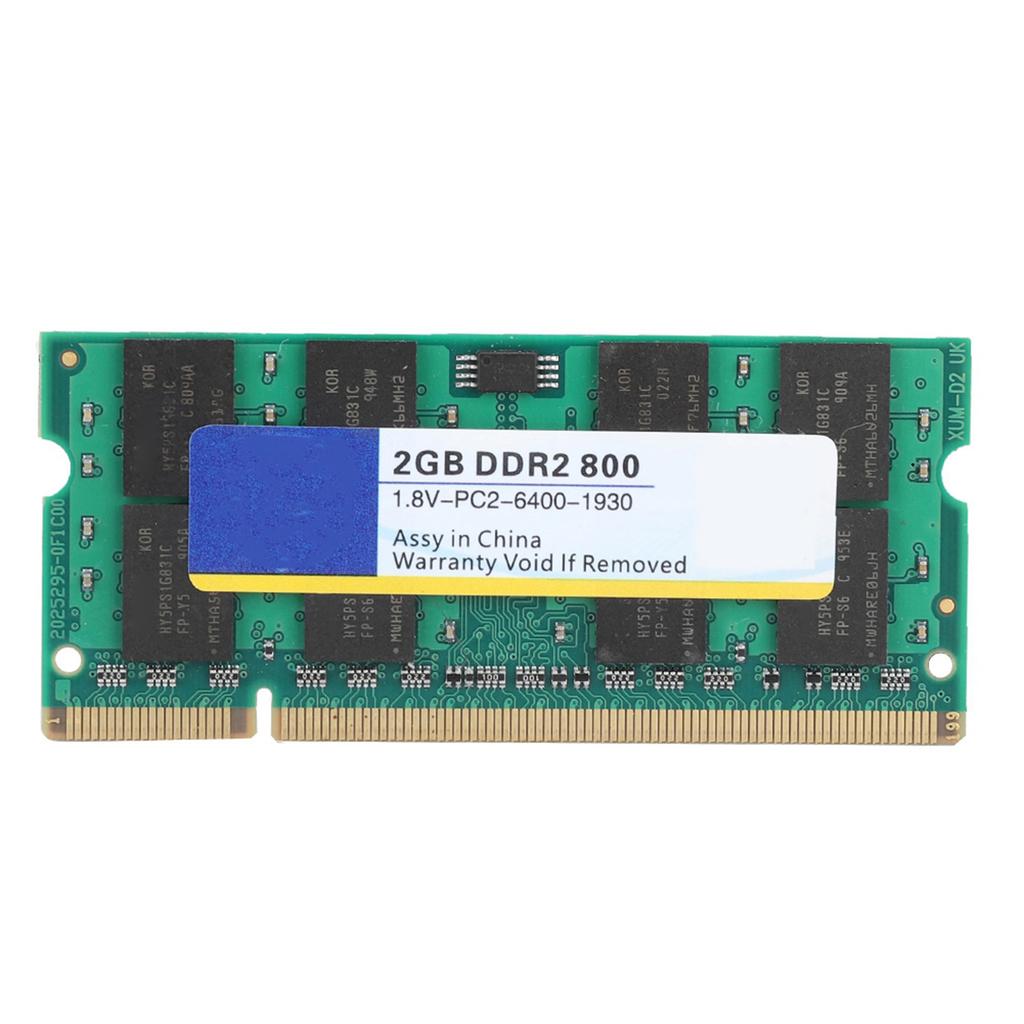 Xiede DDR2 800Mhz 2G 1.8V 200Pin for Laptop High Running Speed Memory RAM Fully Compatible