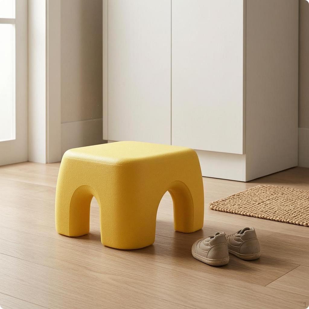 Foam Step Stool Lightweight Children's Compact Furniture for Home Use,
