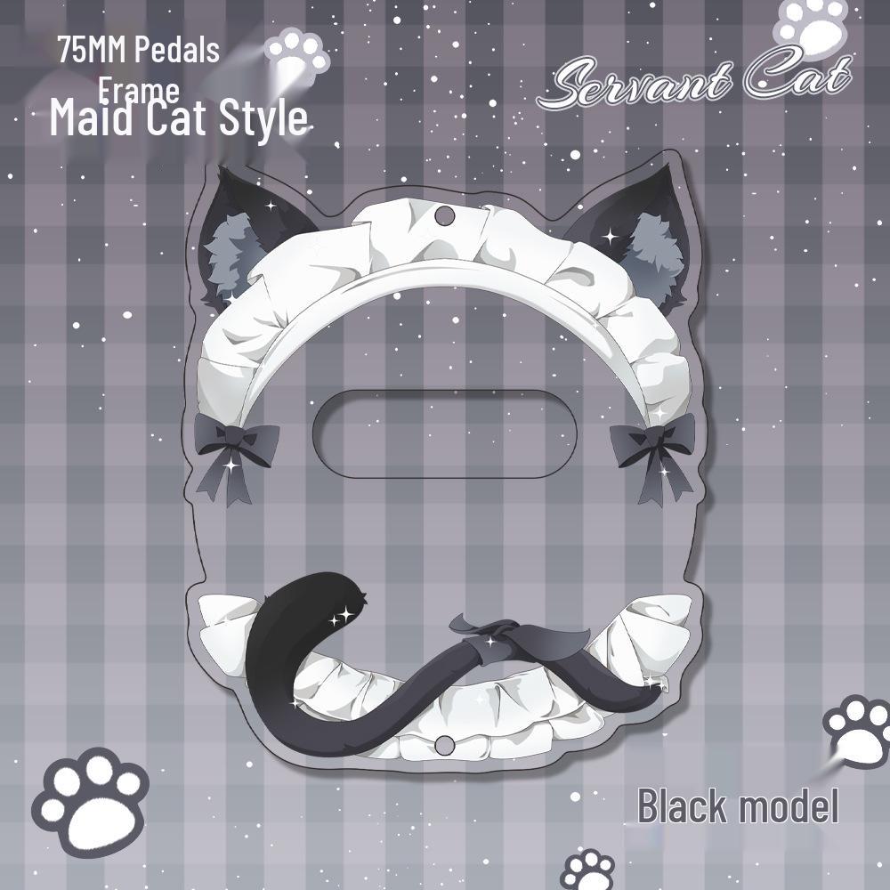 Gumi 75mm Maid Cat Acryl-Abzeichen-Display-Ständer