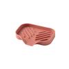 Silicone Sink Tray for Soap and Sponge Storage with Drainage System