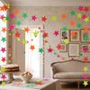 Colorful Star for Party Decoration - Star Shaped Bunting Garland for Birthday, Wedding, Baby Shower Decorations