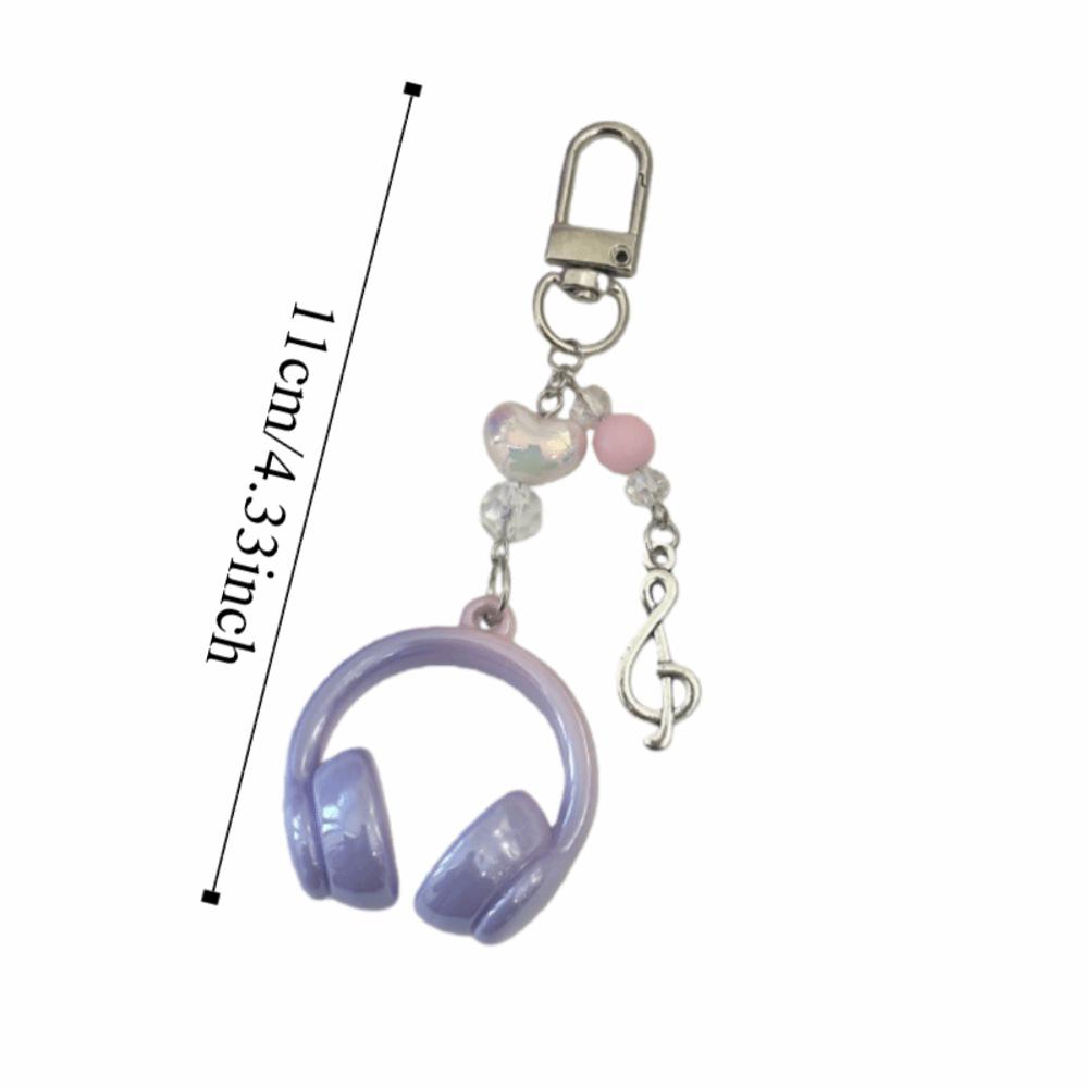 Anti-loss Earphone Leash Keychain Music Style Mobile Phone Lanyard Bag Hanging