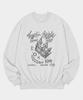 MONSTER REPUBLIC Crown Gray Sweatshirt Melange Gray_9182
