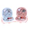 Set portabil de cusut Mini cutie de cusut Ac Degetar Butoane Pin Acasă Instrument de cusut