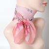 65cm Baotou Square Scarf Women's Spring and Summer Chiffon Printed Thin Cotton Scarf Versatile Decorative Scarf Hairband