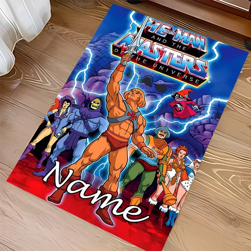 Custom personalization He-Man and the Masters of the Universe Print Area Rug - Soft, Washable Non-Slip Indoor Mat,Living Room,Home&Office Decorative R