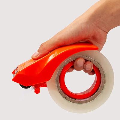 50mm Manual Tape Dispenser – Plastic Packing Machine with Cutter, for Sealing Parcel & Packaging Boxes