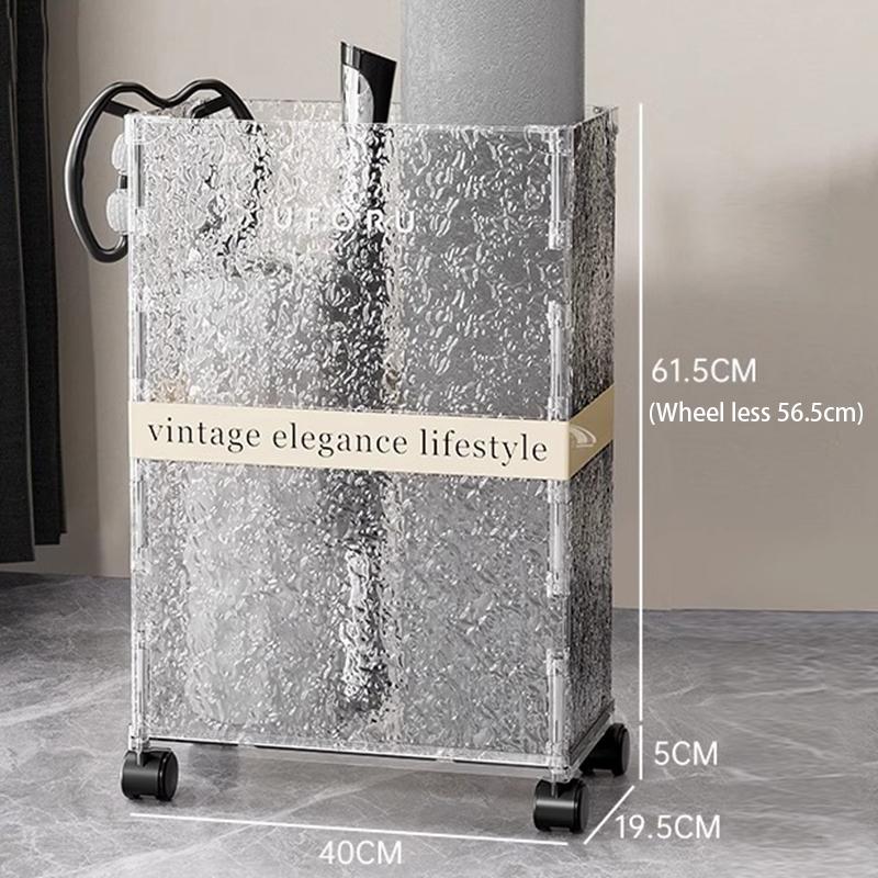 Multifunction Storage Baskets Bedroom Bathroom Organizer Baskets Indoor Large Capacity Toys Clothes Storage Basket with Wheels белый 30850₽