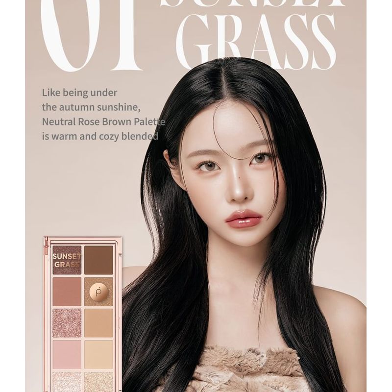 Peach C - Seasonal Blending Eyeshadow Palette - 6 Types