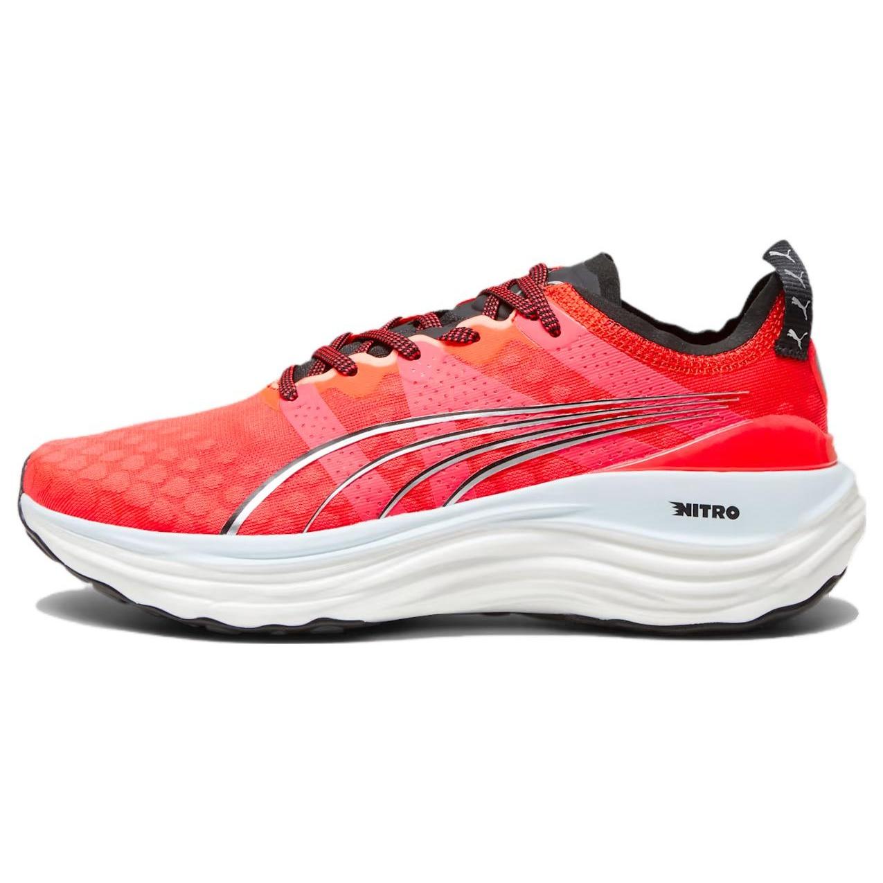 (WMNS) PUMA ForeverRun Nitro  Fire Orchid Silver  Women s 377758-09 EU 37