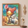 DIY Diamond Painting 5d Bambi & Thumper Full Diamonds Cross Stitch Diamond Living Room Bedroom Decoration Painting