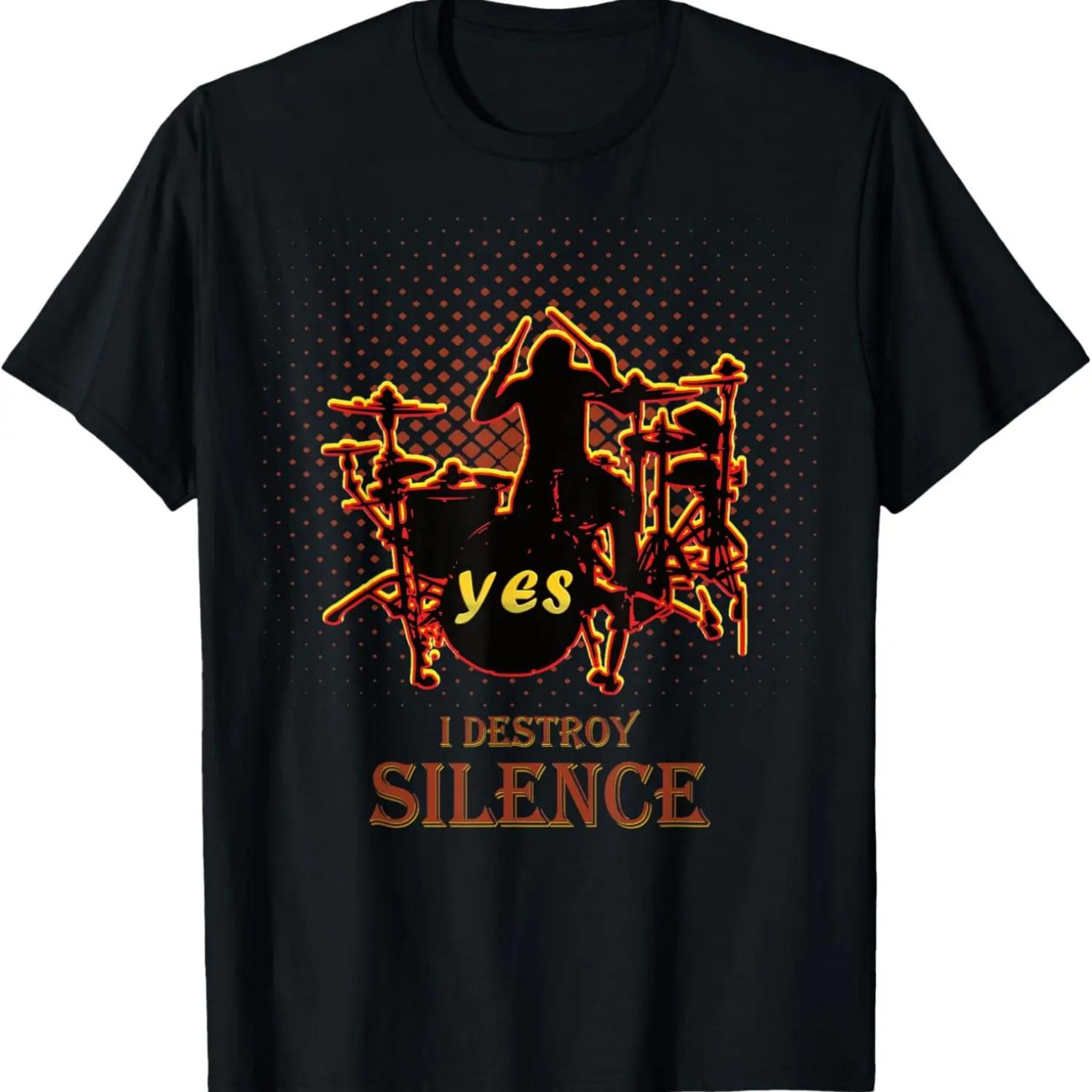 Я буду в гараже Винтажная барабанная установка Группа Барабанщик Футболка S