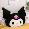 Cartoon Kuromi Melody plush toy sleeping pillow sofa pillow girl holiday gift