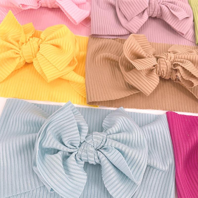 New Baby Bow Headscarf, Cute Headband for Infants and Toddlers, Princess Children's Hair Accessories