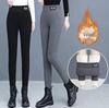 Hohe Leggings mit Samtfutter und Taschen für Damen - Winterliche Wärme (Ausgabe 2026)