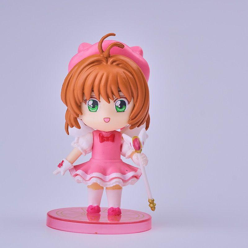 Cardcaptor Sakura Magical GirlAnime Action Figure Ornament Figurines Home Decor Desktop Car  Collection  Dolls Model Gift Toy