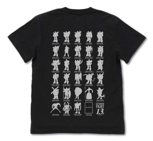COSPA Mobile Fighter G Gundam 13th Gundam Fight Commemorative T-Shirt BLACK XL Size