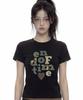 GRAVER [Woman]Endoftime_Camo Slim Short Sleeve T-Shirt_2 Colors