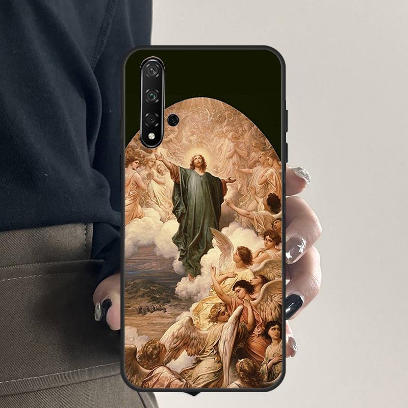 New Faith Christian Religious Jesus For Huawei Nova 12i 11i 8i 12s 9 10 SE Y91 Y90 Y60 Y70 Y72 Y61 P20 P40 P30 Lite P60 Pro Case