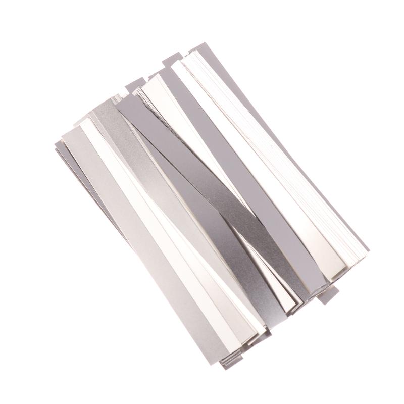 100Pcs/pack Nickel Plated Steel Strip Nickel Plate Strap Strip Sheets DIY For 18650 Battery Spot Welding Machine Welder Spot