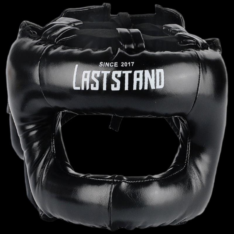 Шлем боксерский Long Zhan с полным покрытием и защитой носа