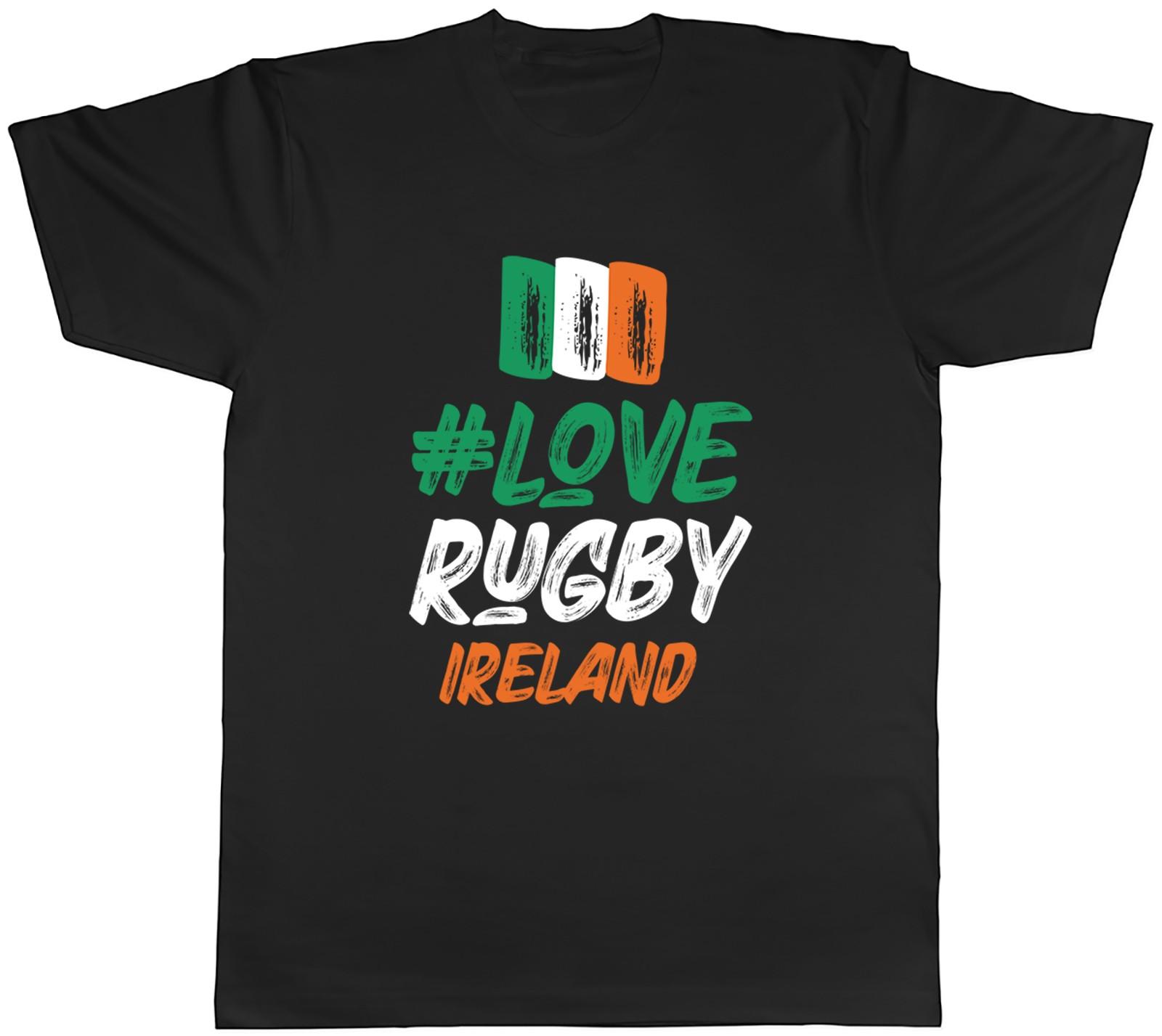 Ireland Rugby Supporter Fan Mens T-Shirt Tee Gift Top L