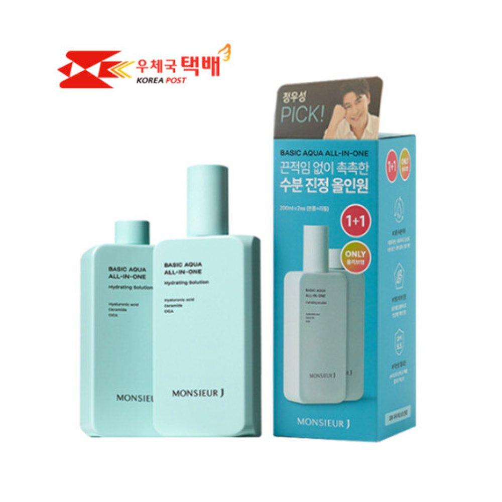 Monsieur J Basic Aqua 200ml + 200ml (refill)