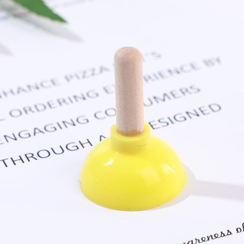 1PCS Personalized Silicone Toilet Plug Mobile Phone Holder Holder Universal Mini Novelty Party Accessory