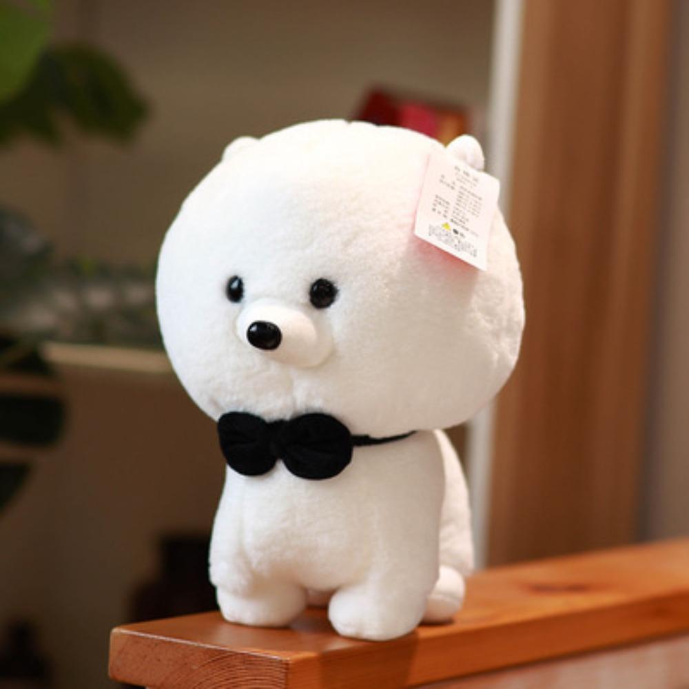 Cute Bichon Dog Doll Plush Toy Company Event Gifts Children's Dolls 8 Inch Grabbing Machine Dolls
