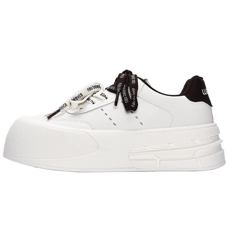

New product hot sale autumn new thick-soled muffin versatile little white shoes casual board shoes 5852 40
