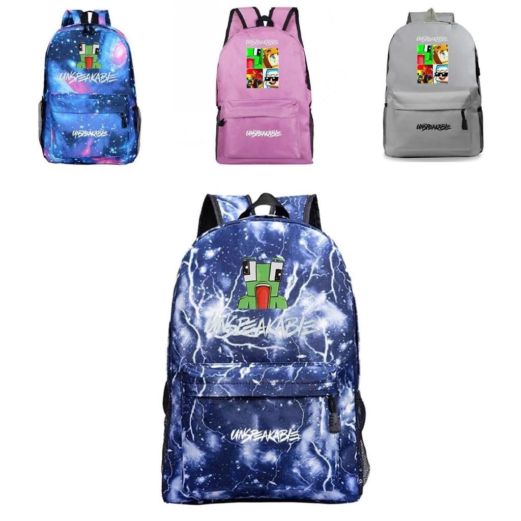 Unspeakable Backpack With Adjustable Straps And Soft Handle