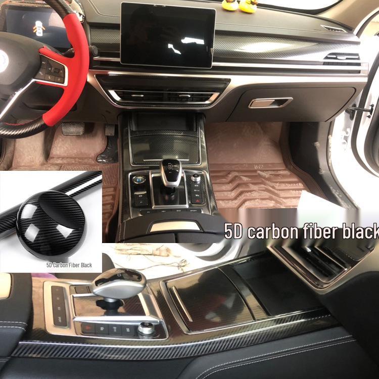 BYD Qin Pro Interior Stickers for 19 Models: Center Console, Instrument Panel, Gear Position Modifications