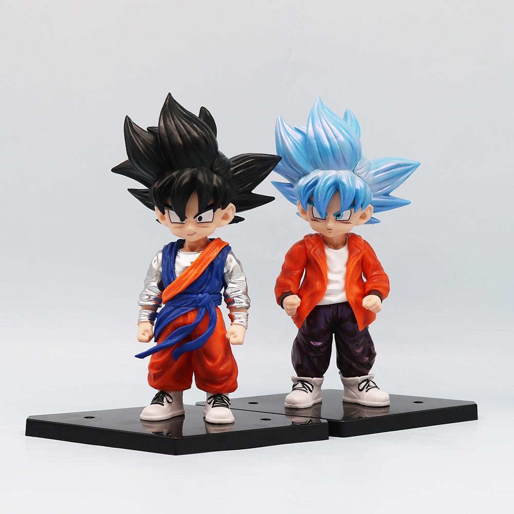 Adorable Q Version Goku Figure From Dragon Ball Z Collectible Pvc Model For Fans