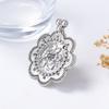 Cross-border Europe, America, simple fashion, light luxury, cold wind alloy, exaggerated flowers, flowers, live rings, women's daily versatility