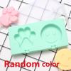 Silicone ice cream molds,Diy cartoon animal fruit Popsicle mold covers, reusable, Popsicle molds, mini Popsicle molds, ice cream