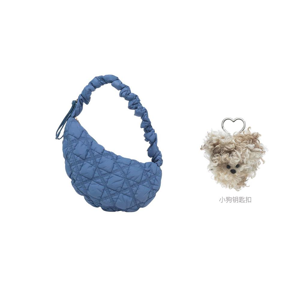 New CARLYN Nylon Portable Crossbody Bag, Shoulder Bag Women's Denim Blue H72303010U