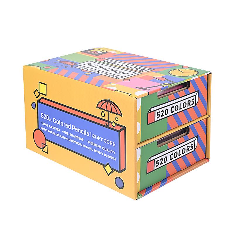 Exclusive Set: 260-Color Oil-Based Colored Pencils for Students & Graffiti Artists