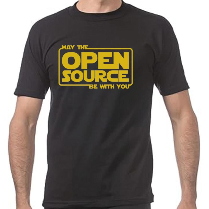 May Open Source Programming Funny DevOps Software Java Tshirts Unisex Fashion Casual Tshirt 100 Cotton Loose Oversized T Shirt