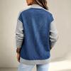 Women's Casual Loose Fit Patchwork Jacket