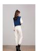 Women's Off-White High-Waisted Harem Jeans - 2024 Spring/Autumn, Elastic, Loose Fit, Slimming Casual Carrot Pants