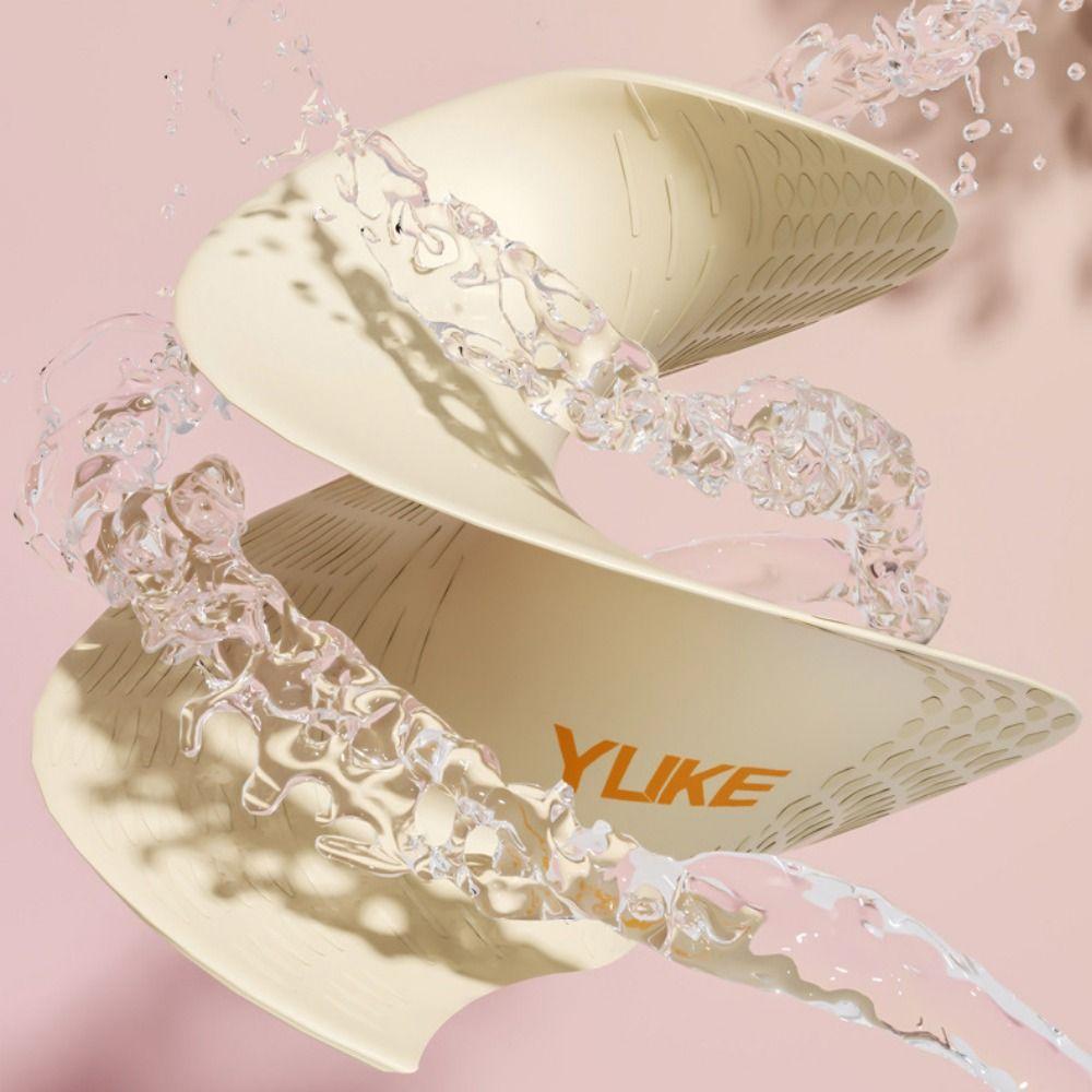 Elastic Silicone Swimming Cap Lightweight Printed Swimming Cap Diving Cap Swimming Hat  Women