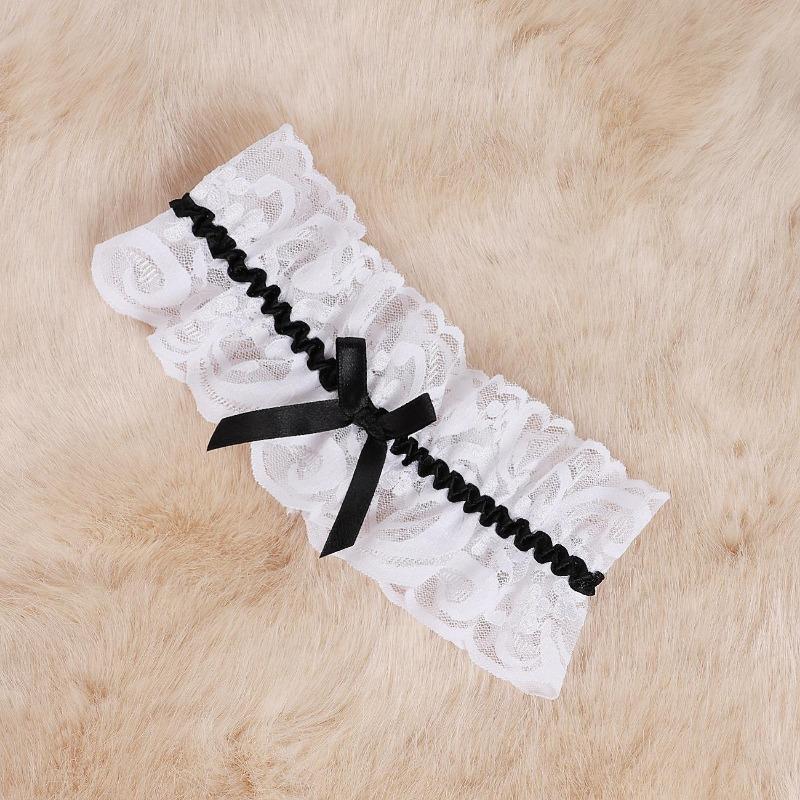 Fashion Bow Lace Wedding Garter Toss Garter Wedding Garter Belt Bridal Lingerie Wedding Accessories Cosplay NEW